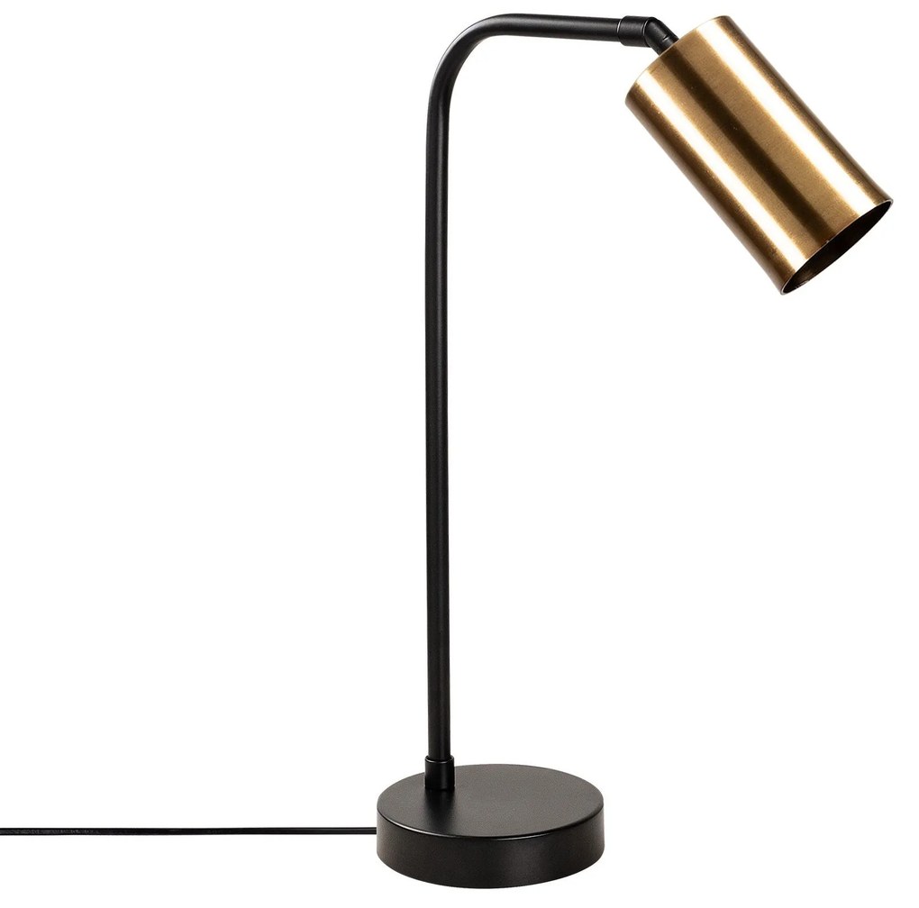 Candeeiro de Mesa Emek – Preto – 25 x 17 cm