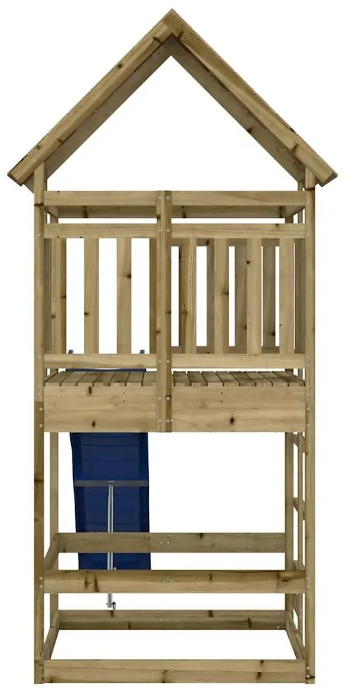 Conjunto de brincar para exterior madeira de pinho impregnada