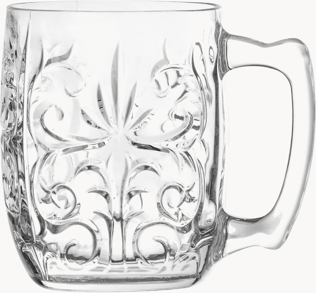 Copos de cocktail em cristal Tattoo, conjunto de 6