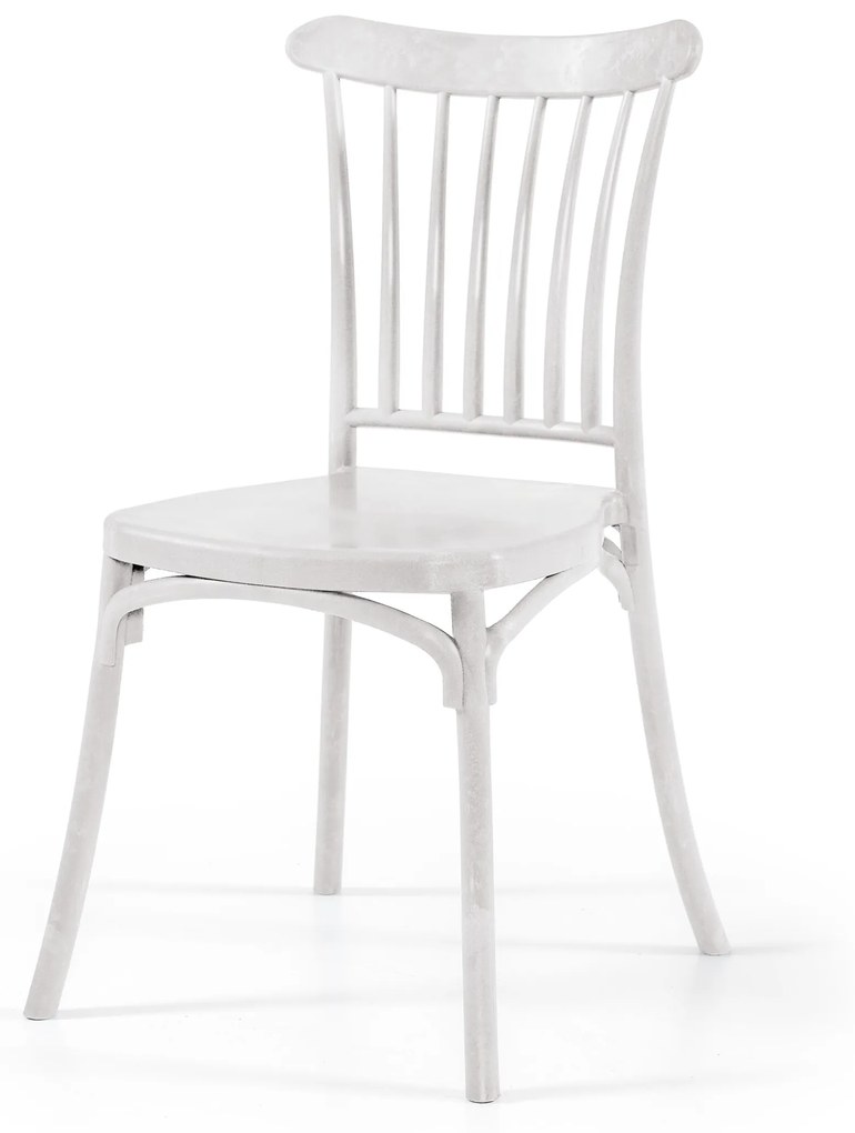 Cadeira HAVANA Cinza Gelo Pastel - polipropileno com fibra de vidro - conjunto com 4 unidades