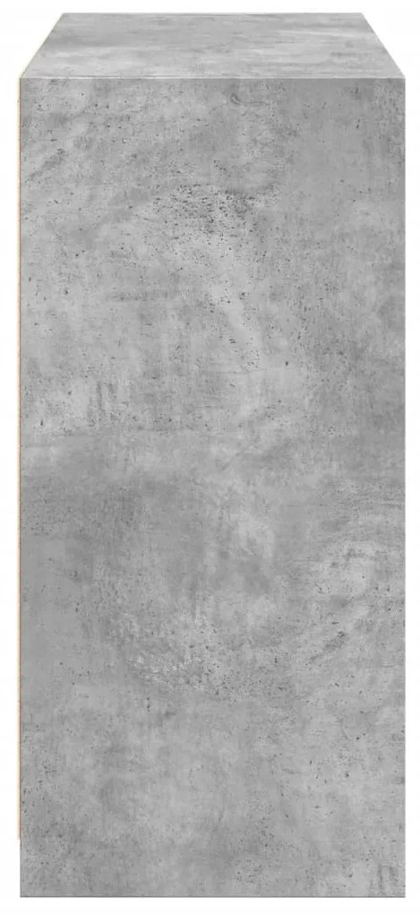 Roupeiro 77x48x102 cm derivados de madeira cinzento cimento