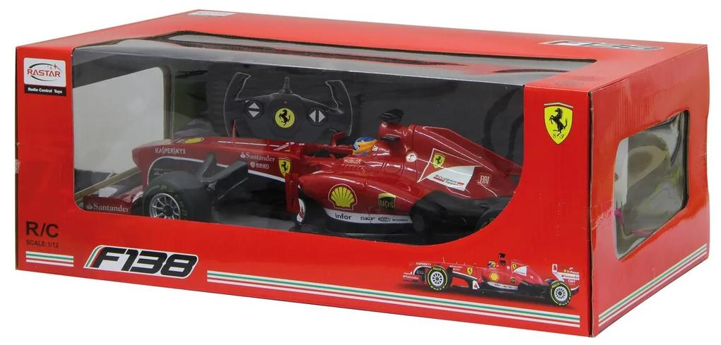 Carro telecomandado Ferrari F1 1:12 2,4GHz Vermelho