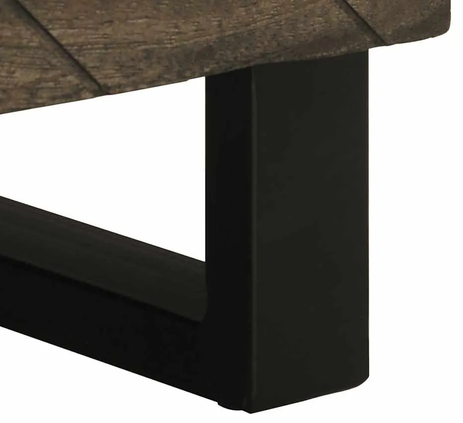 Mesas de cabeceira 2 pcs 40x33x46 cm mangueira maciça preto