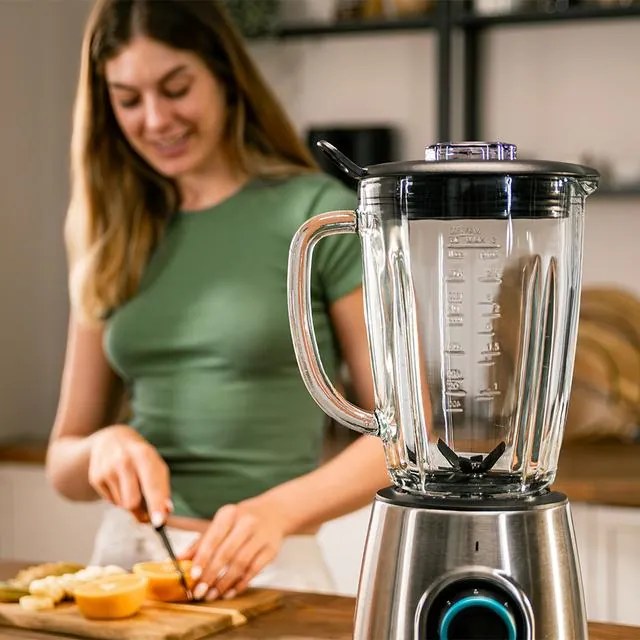 Liquidificador Power Black Titanium 2300MAX Inox