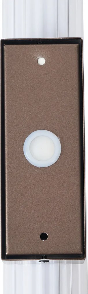 Candeeiro de parede retro bronze 80,4 cm incl. LED IP44 - Coco