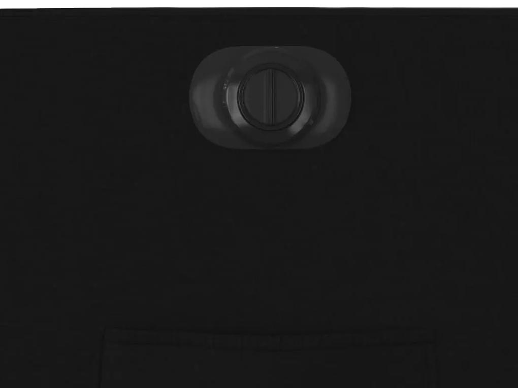 Poltrona elétrica reclinável tecido preto