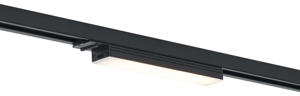 LED Candeeiro de teto moderno preto para sistema de calhas de iluminação monofásico 5W 400 lm 2700-4000K - Iconic Tsiri Moderno