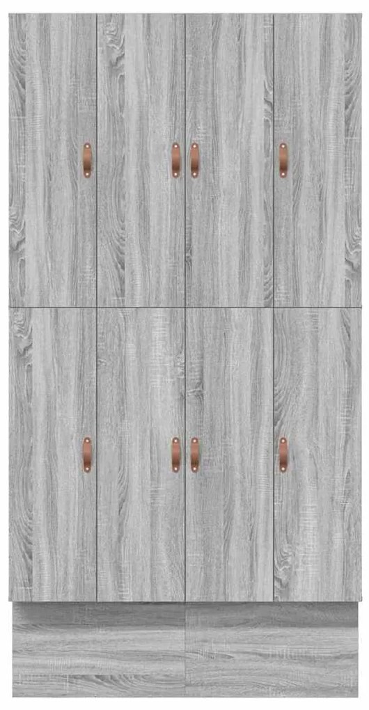 Cama com Arrumação Cinza Sonoma 120x190 cm