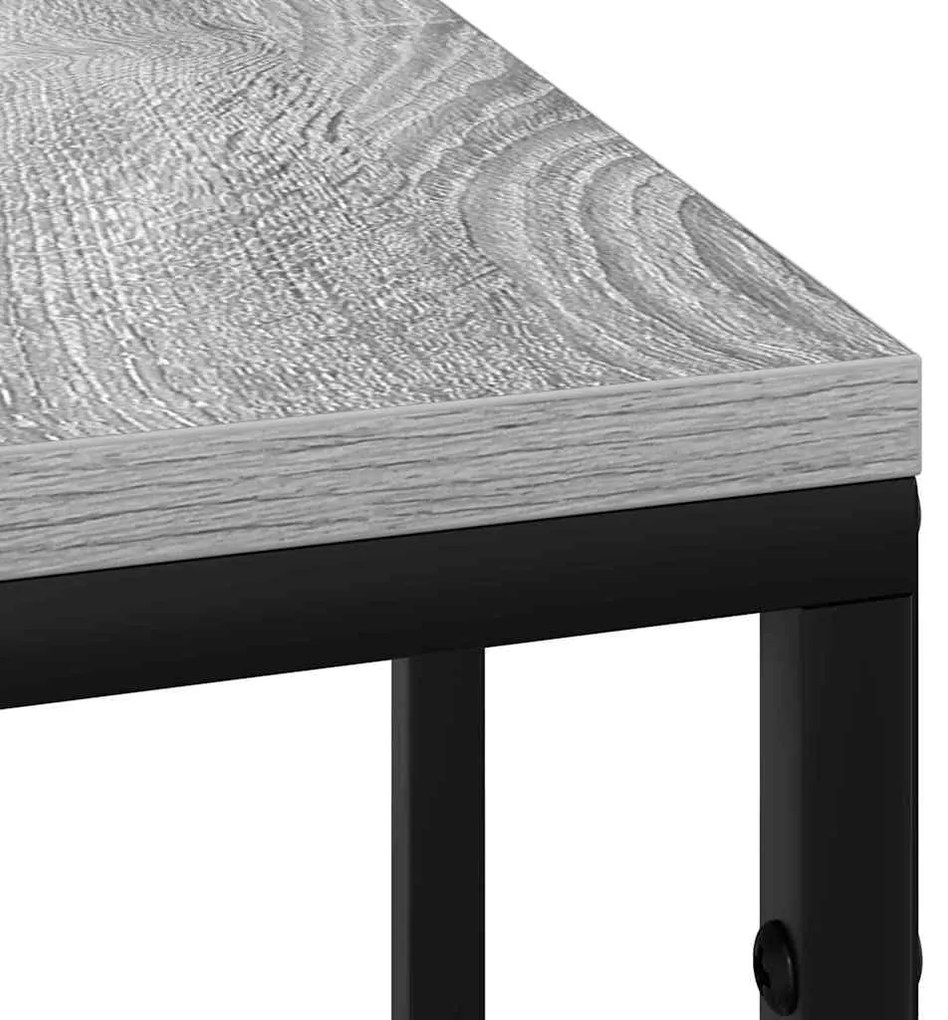 Mesa-de-cabeceira Sonoma cinzento 41.5 x 26 x 60.5 cm