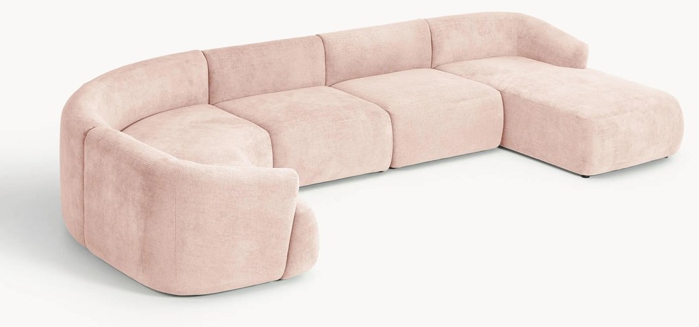 Sofá de canto comprido modular XL Sofia