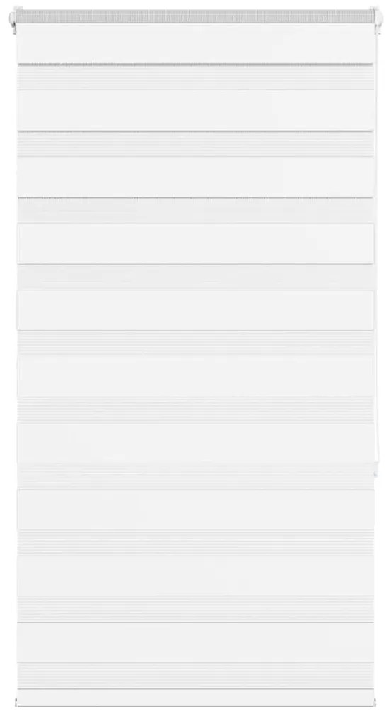 vidaXL Cortina de zebra 75x150 cm largura do tecido 70,9 cm poliéster
