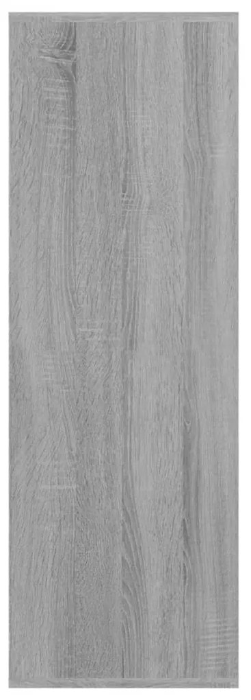 Sapateira 54x34x100,5 cm derivados de madeira cinzento sonoma