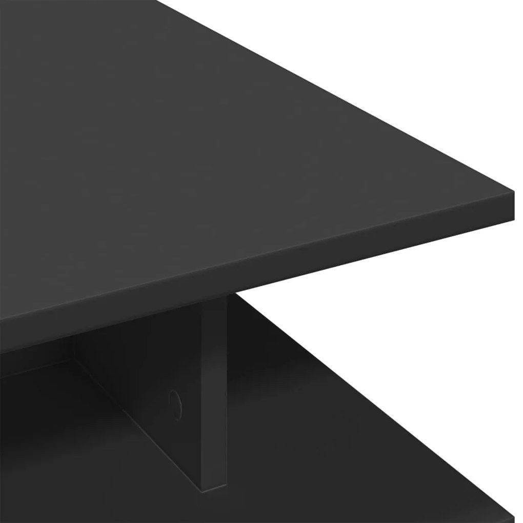 Mesa de centro 102x55x35 cm derivados de madeira preto