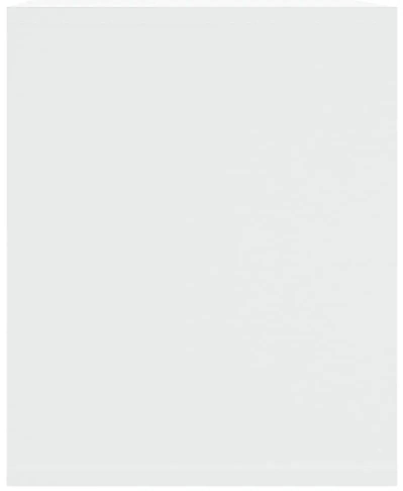Móvel de TV 130x35x50 cm aglomerado branco