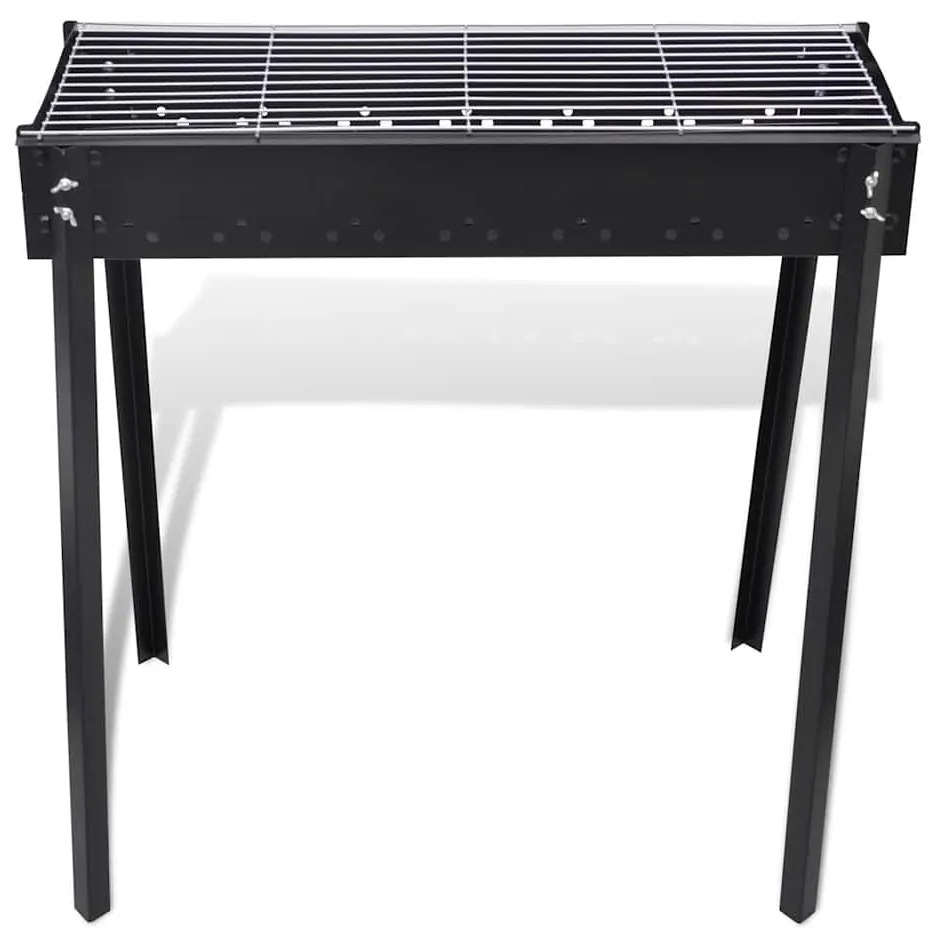 Barbecue carvão 75 x 28 cm de pé / Quadrado
