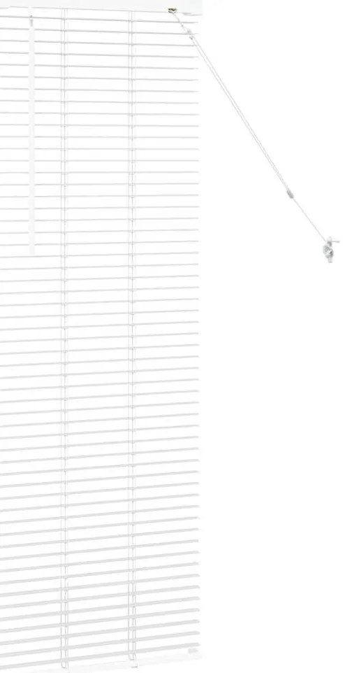 Persiana de Janela com cortinas Outros Manual Branco 80 x 130 cm Alumí