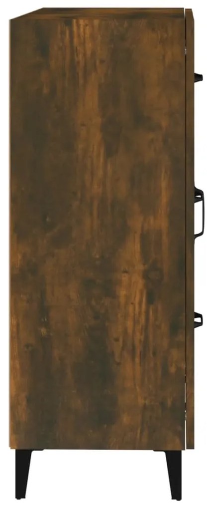 Aparador 69,5x34x90 cm derivados de madeira cor carvalho fumado