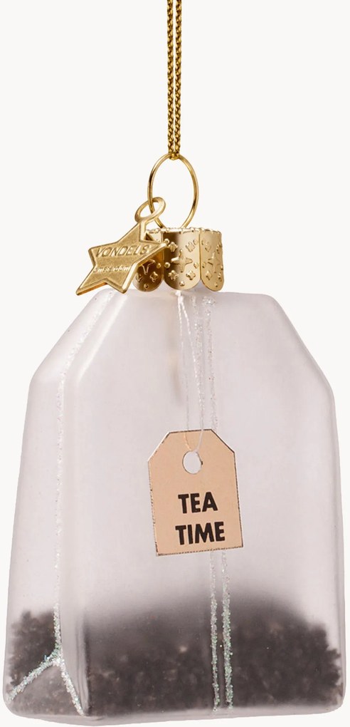 Ornamento de Natal artesanal Tea Bag