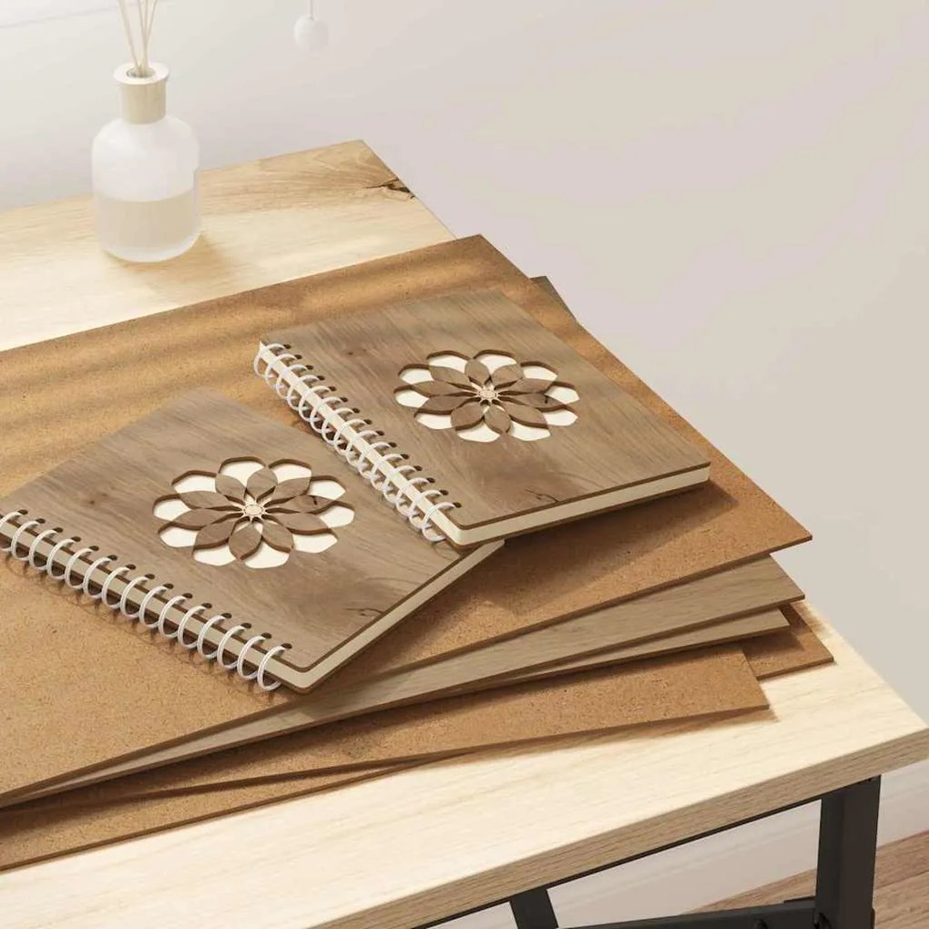 vidaXL Painéis de Decoração 12 pcs Carvalho Artesanal