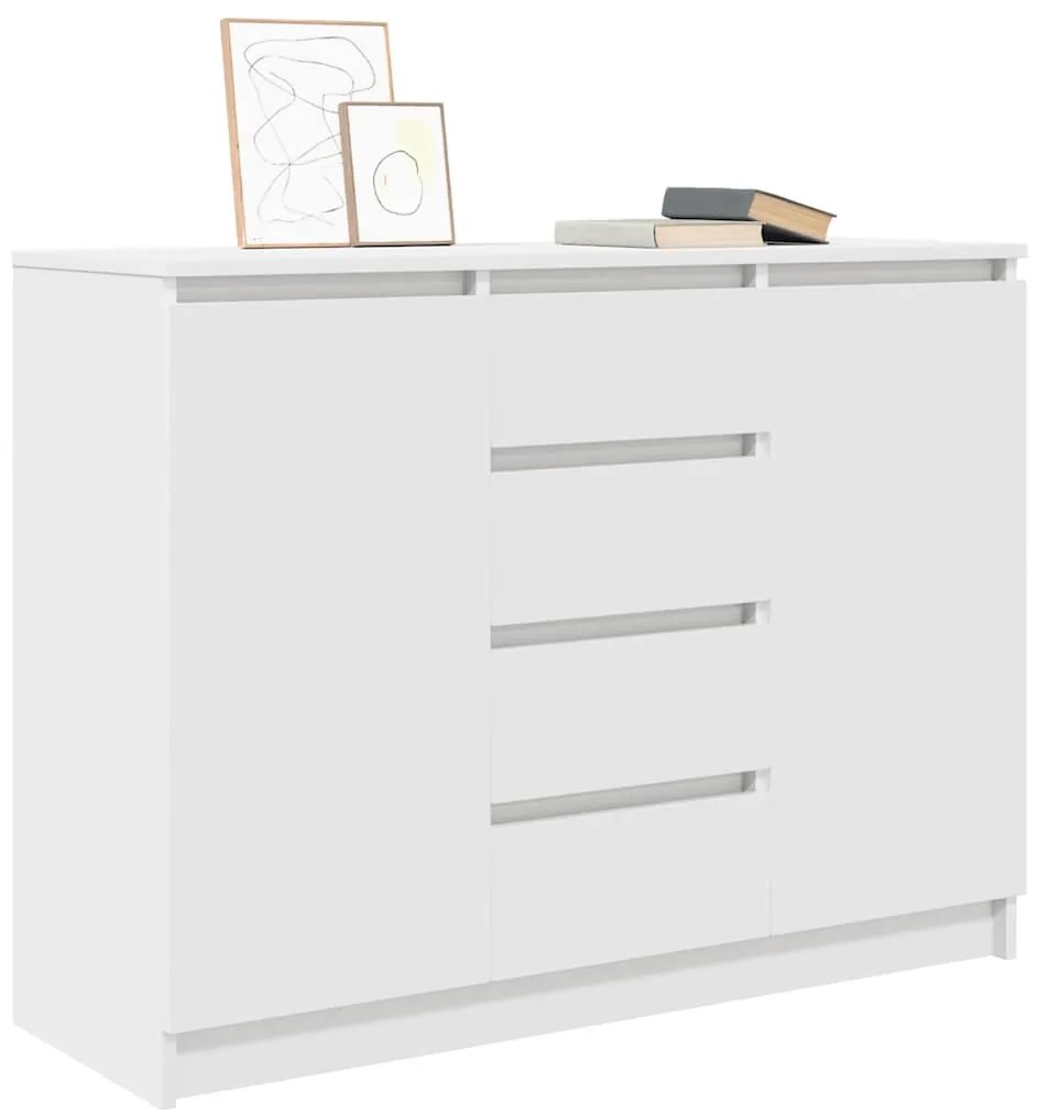 Aparador c/ gavetas 100,5x35x76 cm derivados de madeira branco