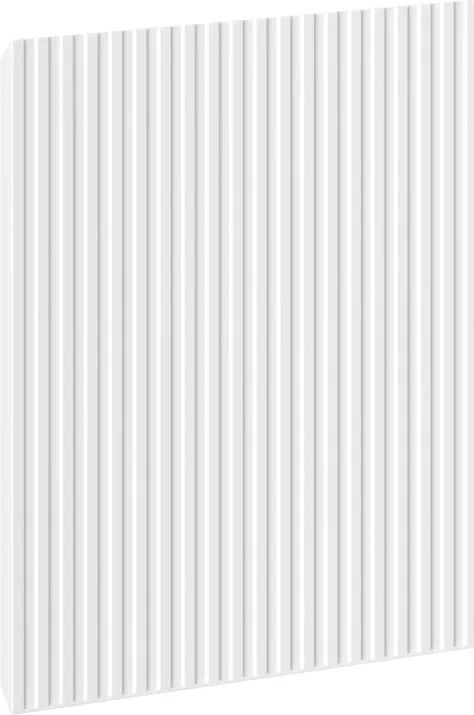 Mexen Rivel frente frisado para corpo de armário de casa de banho 30 x 43,5 cm, branco mate - 91A21-0300-470-1-01
