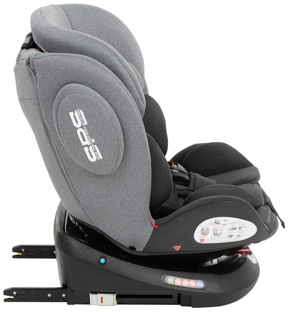 Cadeira Auto Bebé Grupo 0-1-2-3 (0-36 kg) Felix ISOFIX Cinzento Escuro