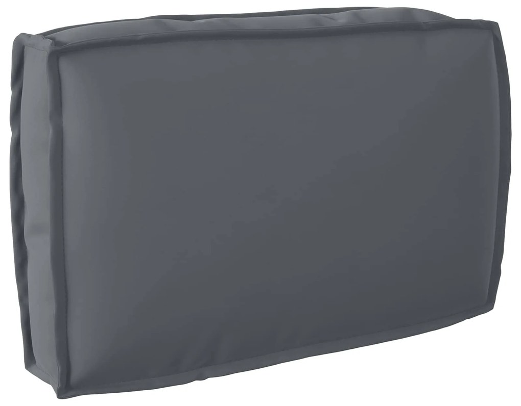 vidaXL Almofada Antracite 60 x 40 x 12 cm Tecido Oxford