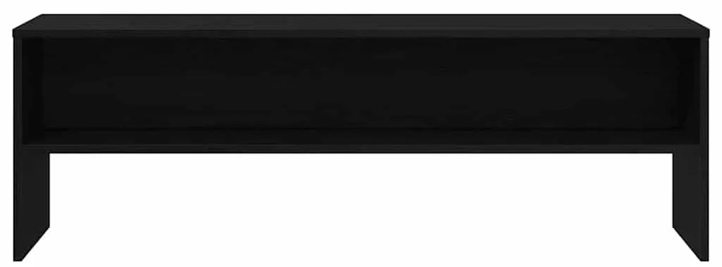 Móvel de TV 120x40x40 cm derivados de madeira carvalho preto