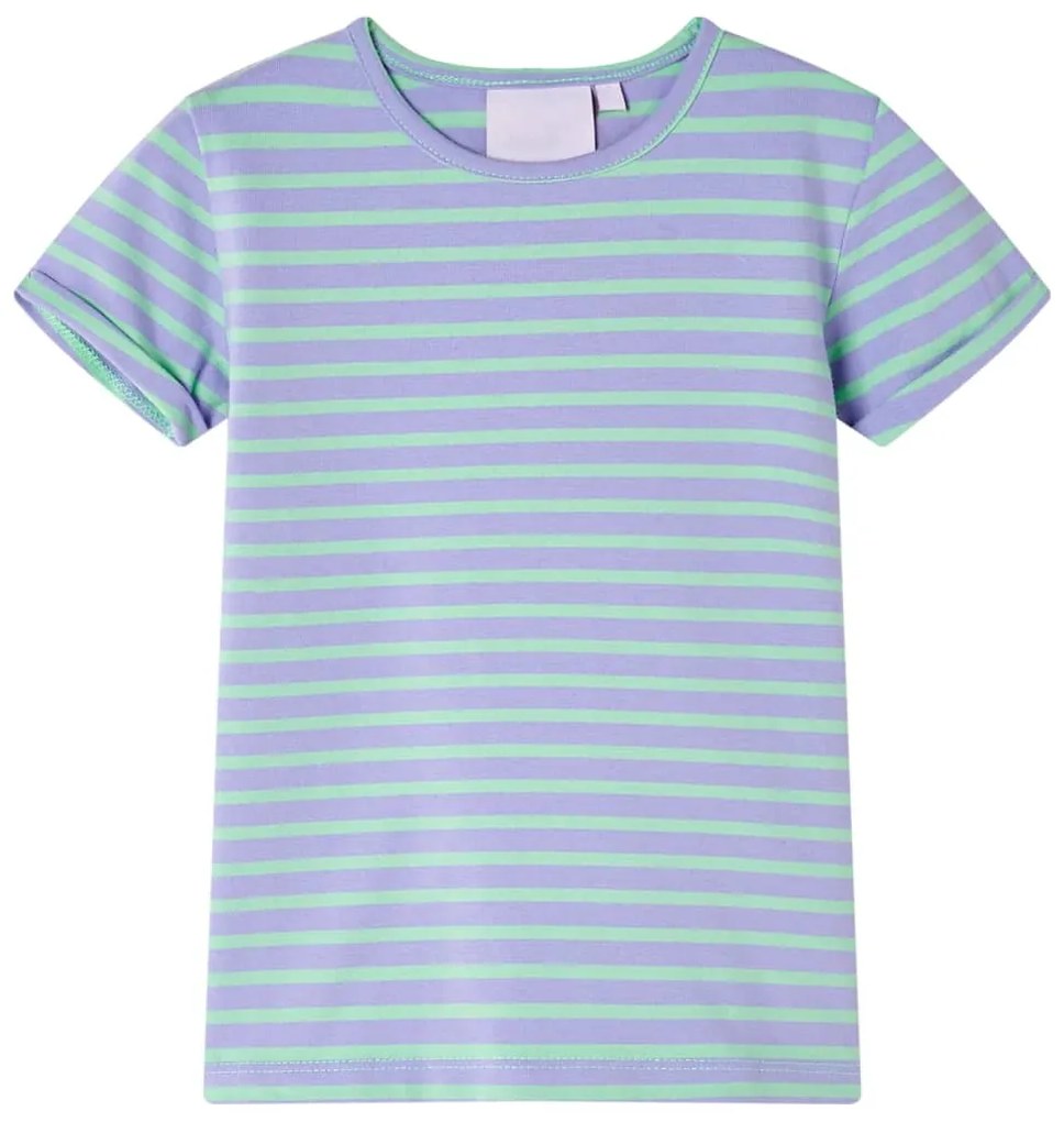 T-shirt de criança menta-brilhante 116