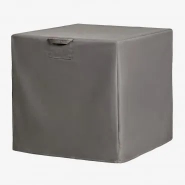 Capa Protetora 100x90 Cm Para Cadeira De Jardim Otley Cinza Antracite - Sklum