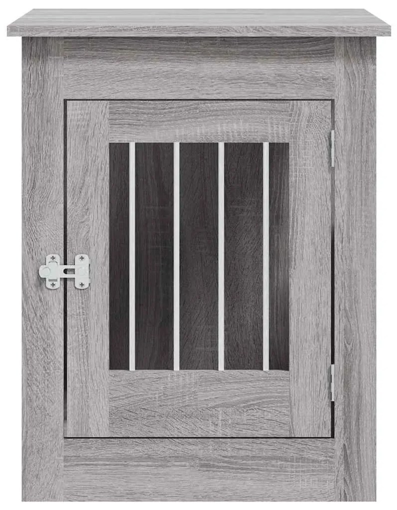 Móvel casota para cão 55x80x68 derivados madeira cinza sonoma