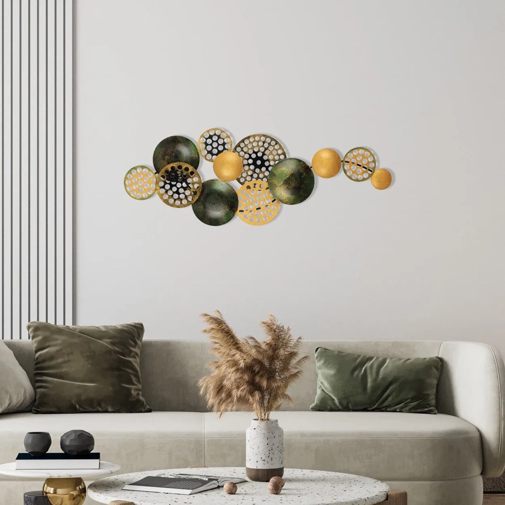Acessório Decorativo de Parede Bronte – Multicolor – 90 x 8 x 42 cm