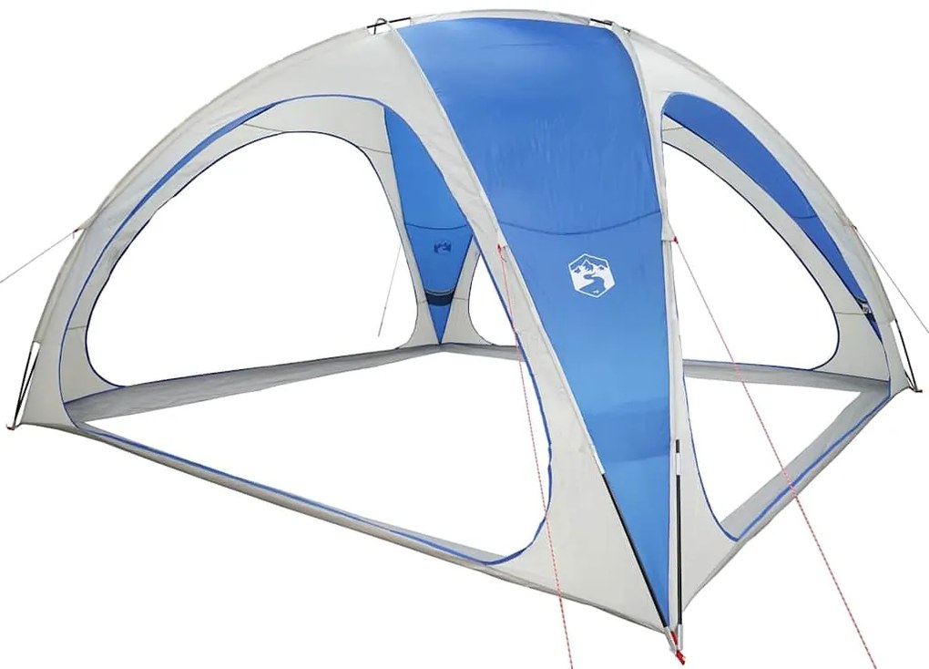 Tenda de festas impermeável azul ciano