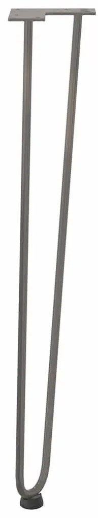 Pernas de grampo para mesas de console para mesa de console 4 peças Aç