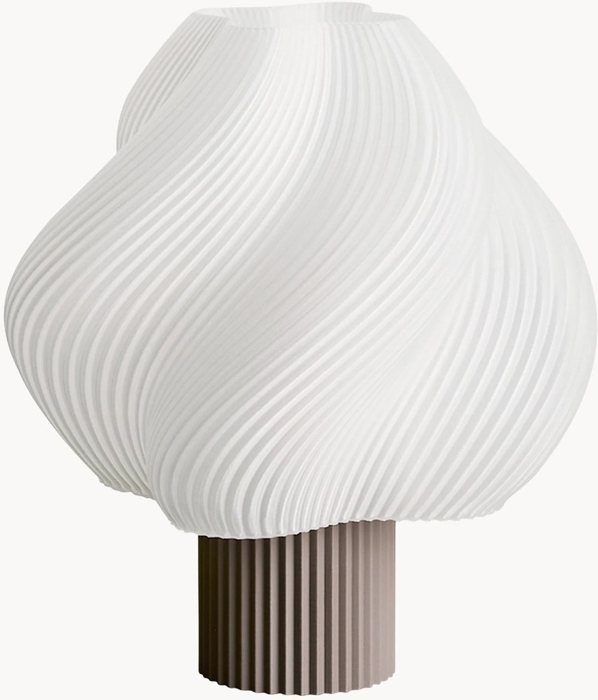 Candeeiro de mesa portátil e regulável Soft Serve