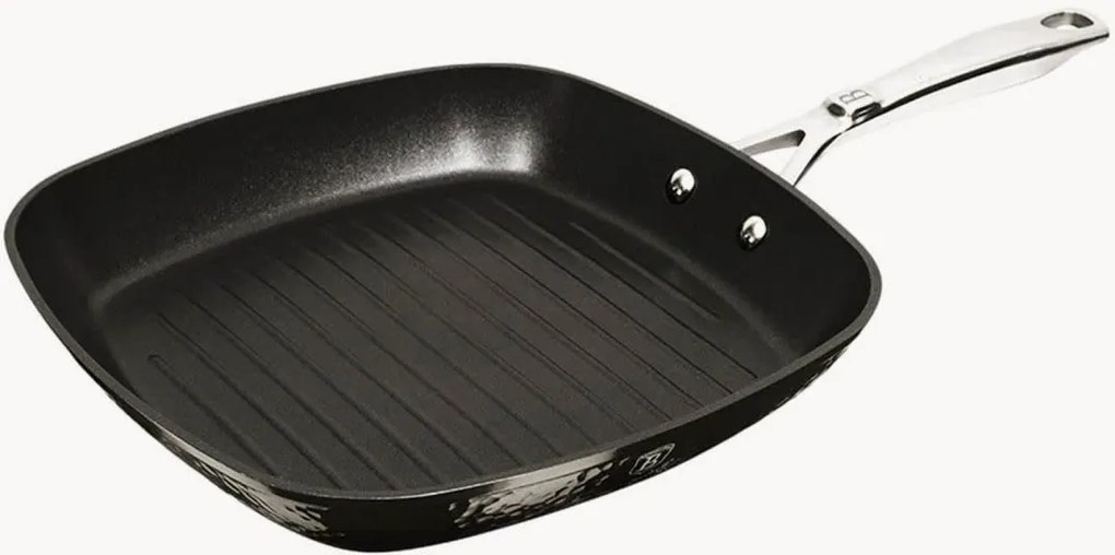 Frigideira grill com revestimento antiaderente Shine Basalt