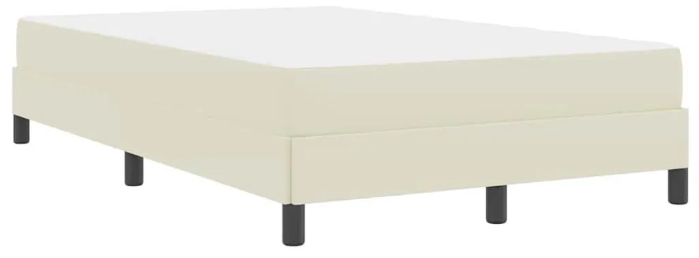 Cama Outros Creme 100 x 200 cm Couro sintético