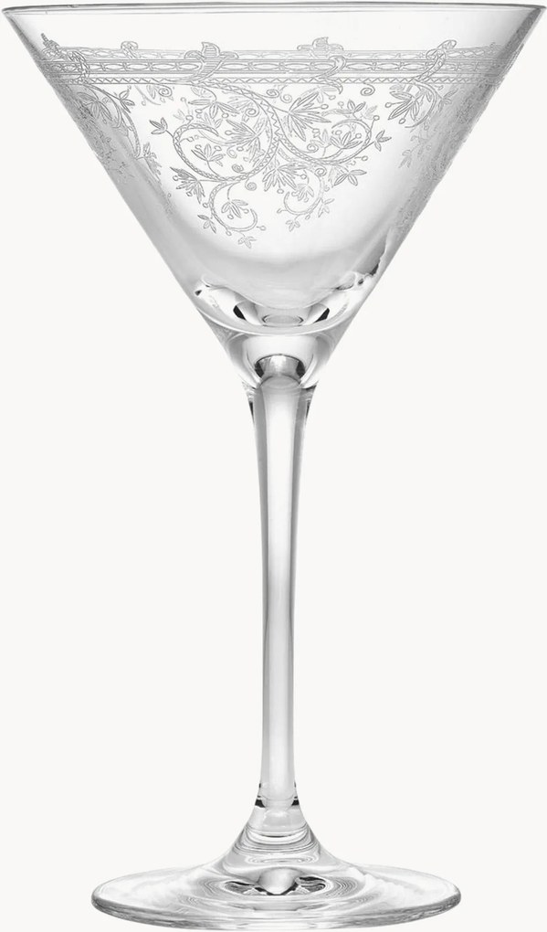 Copos de martini Luigi XV, conjunto de 6