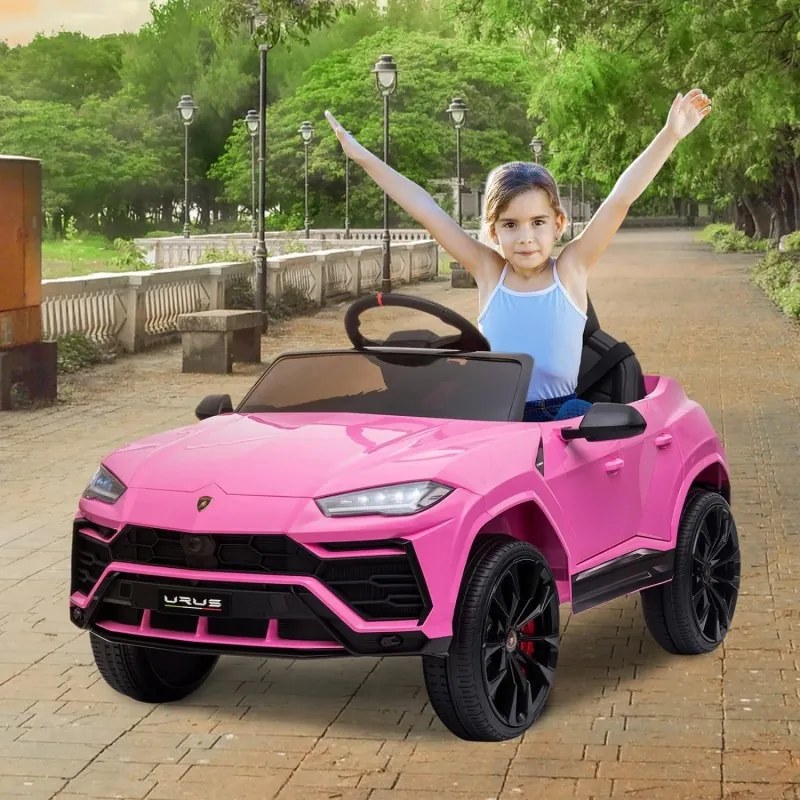 LAMBORGHINI URUS CARRO ELÉTRICO INFANTIL 12V Rosa