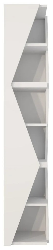 Estante Arrow – Branco – 31,8 cm x 165 cm x 31,8 cm