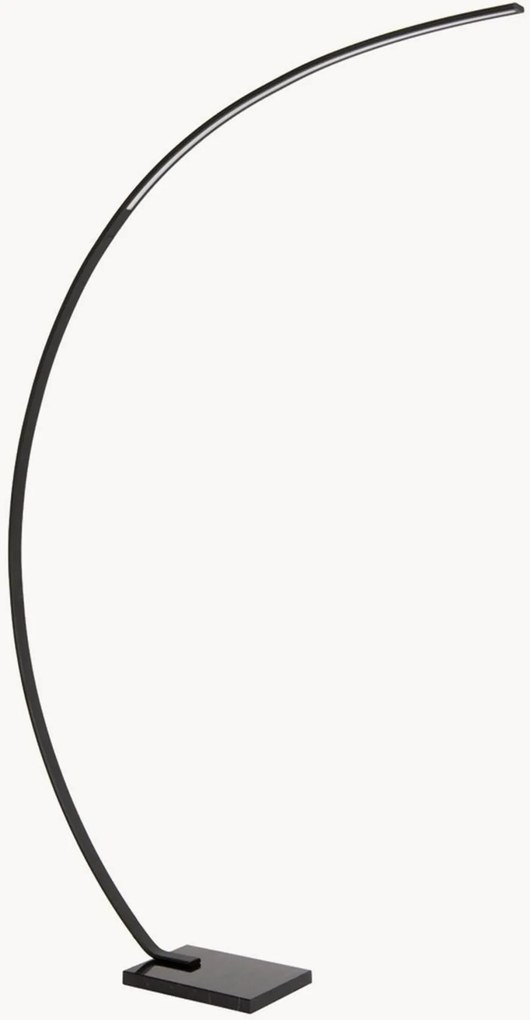 Candeeiro de pé em arco LED regulável Curve
