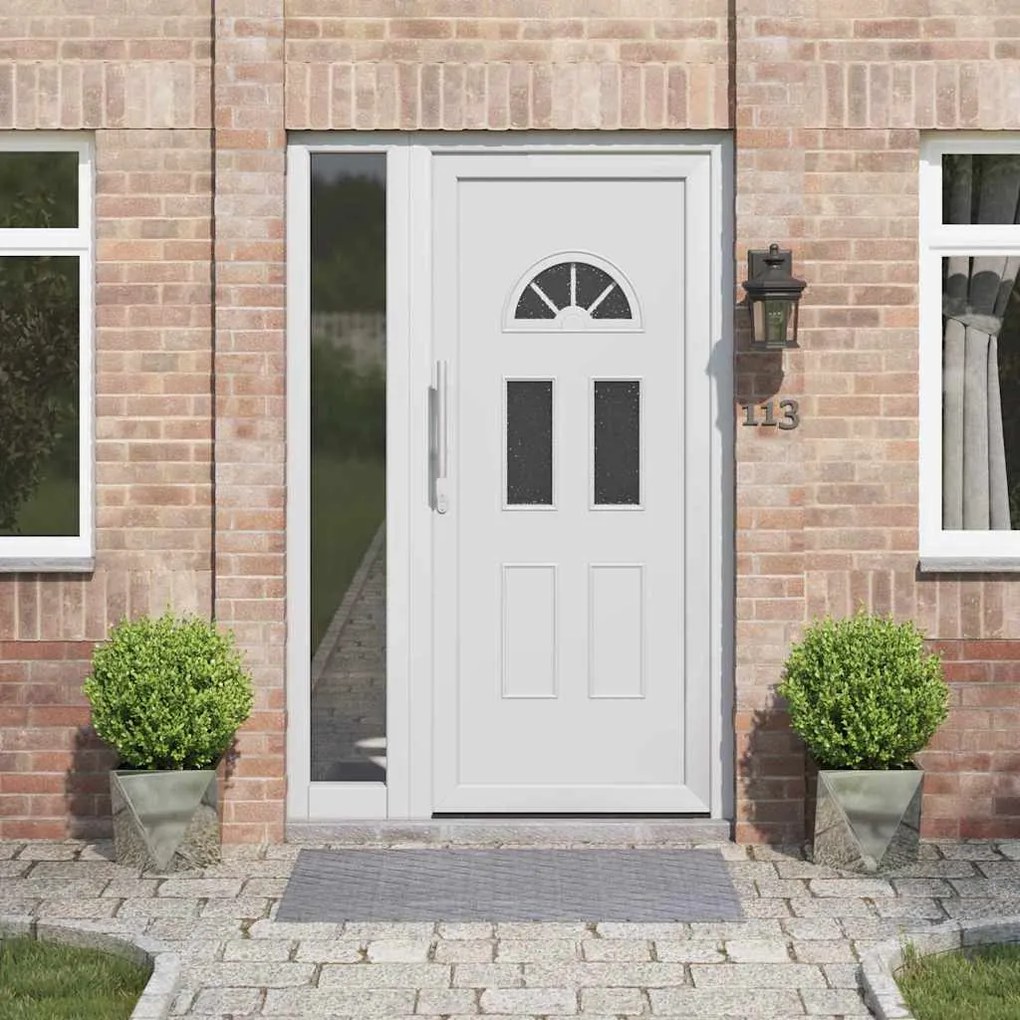 vidaXL Floreira 2 pcs Prateado 30 x 30 x 30 cm Aço Galvanizado