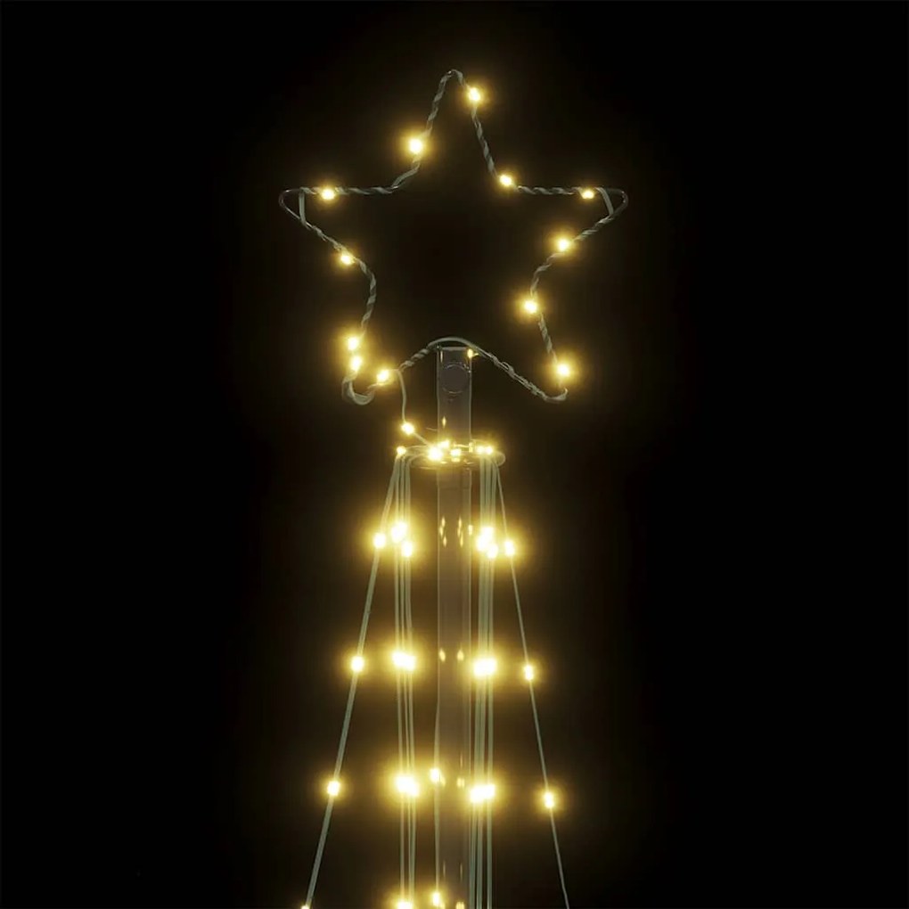 LED Árvore de Natal 363 LEDs Branco Quente 182 cm