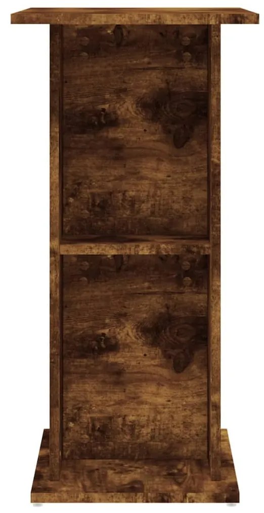 Suporte aquário 60,5x36x72,5 cm deriv. madeira carvalho fumado