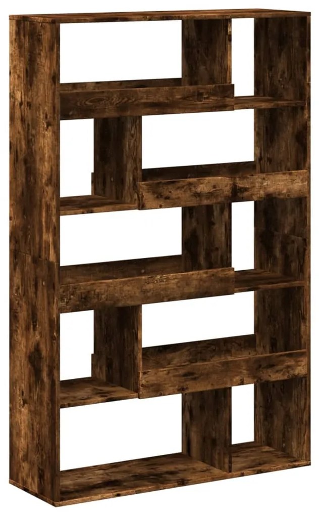 Estante 100x33x156,5 cm derivados de madeira carvalho fumado