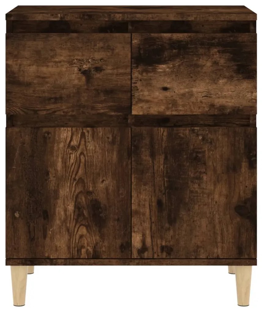 Aparador 60x35x70 cm derivados de madeira carvalho fumado