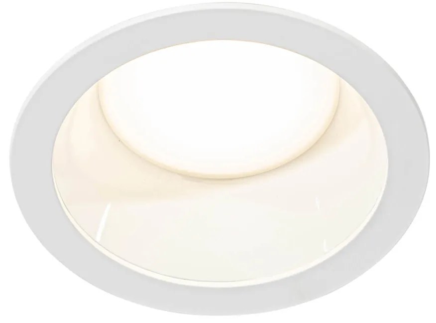 Set van 6 inbouwspots wit incl. LED 3000K-5000K - Elias Moderno