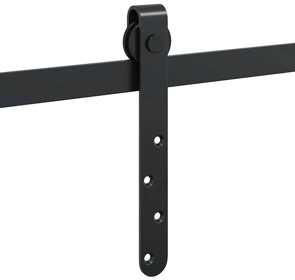 Kit para armário deslizante aço carbono 244 cm