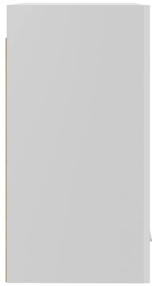 Armário de parede “Lyon” derivados de madeira branco brilhante