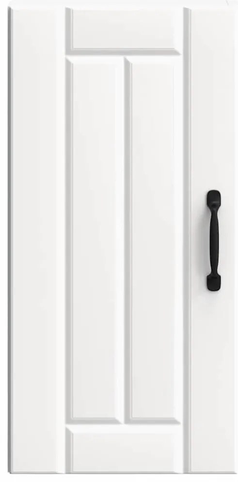 Armário de parede da cozinha Lucca derivados de madeira branco